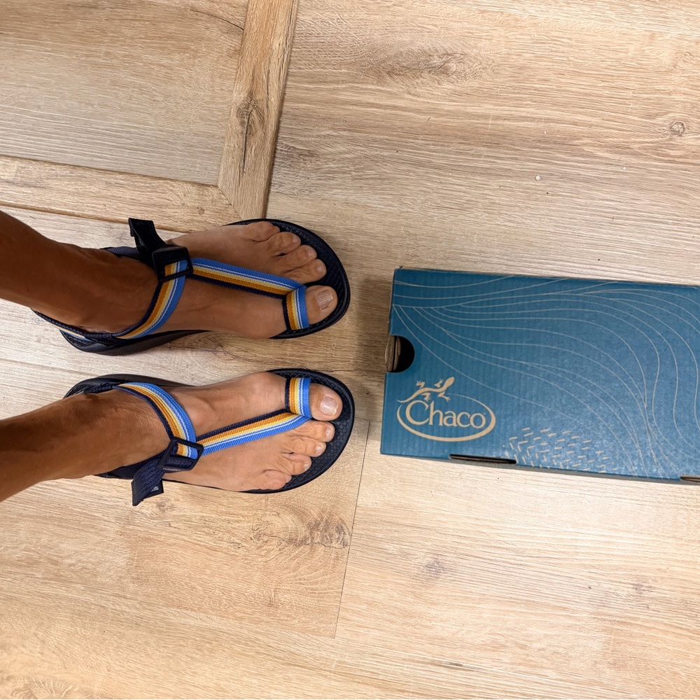 Chaco BODHI Sandals in the color “Belt Blue”
New in box
